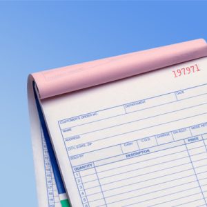 JHE Carbonless TAG board